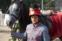 Az egyetlen női lovas vitte a pálmát a 2012-es Székely Vágtán